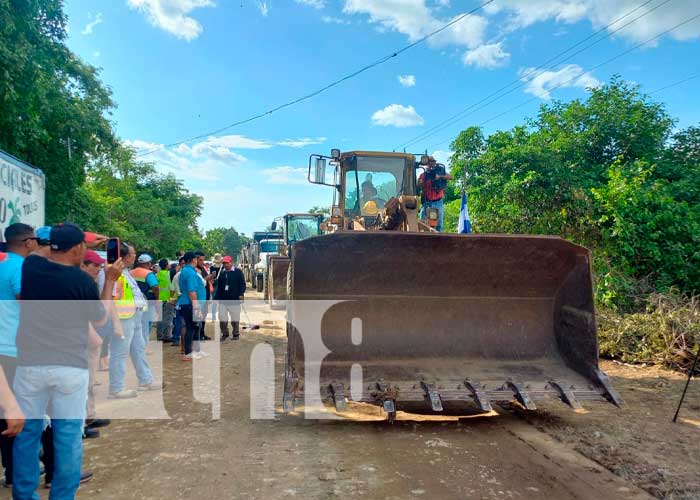 Foto: Inicia la construcción de 31 kilómetros de la imponente Carretera La Costanera en San Rafael del Sur/Tn8
