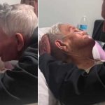 Abuelito se despide de su esposa tras más de 70 años juntos