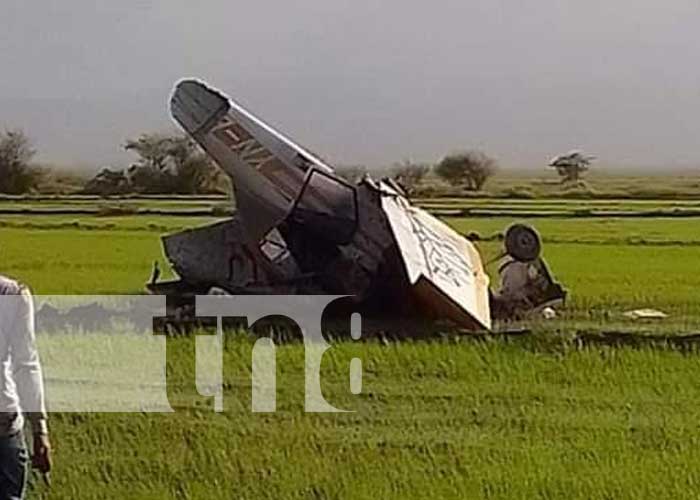 Foto: Accidente con avionetas en Malacatoya, Granada / TN8