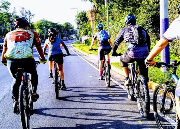 Foto: Uso de bicicleta en Managua / Cortesía