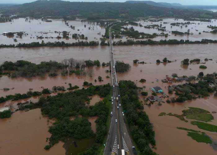 Un ciclón deja 21 muertos en el sur de Brasil