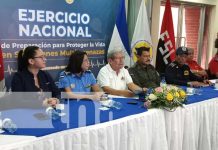 Foto: Autoridades de Nicaragua anuncian Ejercicio Multiamenazas / TN8