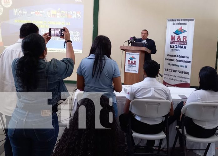 Foto: Presentación de encuesta MyR en Nicaragua / TN8