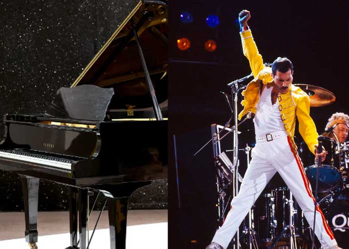 Se subasta el piano del gran Freddie Mercury