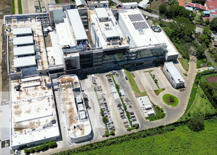 Foto: Avances en construcción del Hospital Escuela de León / TN8