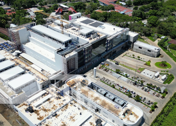 Foto: Avances en construcción del Hospital Escuela de León / TN8