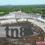 Foto: Avanza satisfactoriamente el nuevo estadio de béisbol en León / TN8