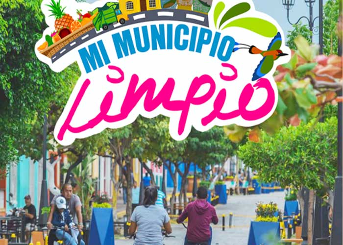 Alcaldía desarrollará junto a familias de Nicaragua el certamen "Mi Municipio Limpio"
