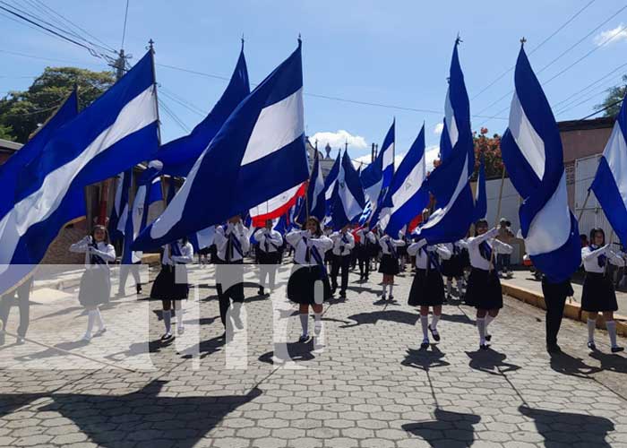 Foto: Celebración a la patria en Nandaime, Nicaragua