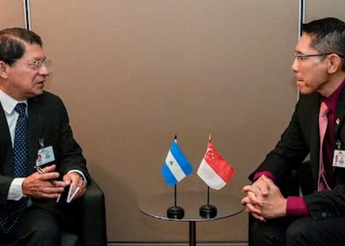 Ministro de Nicaragua sostuvo encuentros Bilaterales con cancilleres de varios países