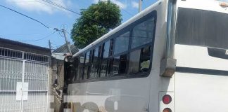 Foto: Choque de la Ruta 110 en Managua / TN8