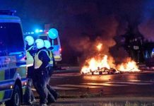 Foto: Violencia se desata en Suecia