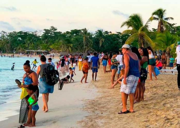 Foto: Ambiente en playas de Nicaragua