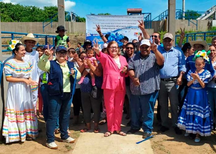 Avanzan obras de saneamiento en Rivas