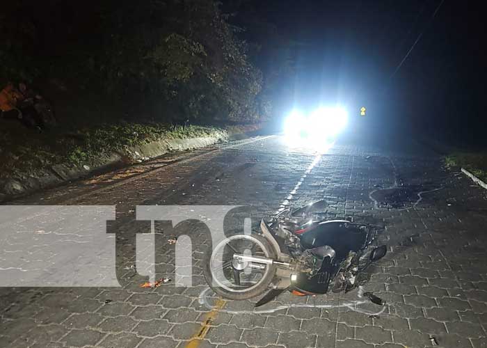 Foto: ¡Tragedia en Jalapa! Motociclista falleció en fatal accidente de tránsito/TN8