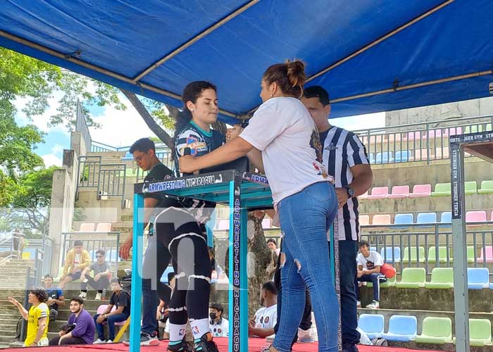 Foto: Atletas demuestran sus habilidades en las disciplinas de Voleibol y Tercia en Managua/TN8