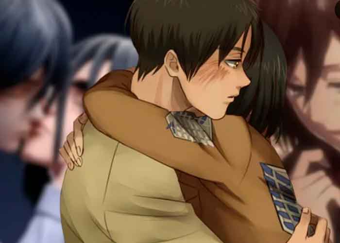 Foto: Figura de Eren y Mikasa llega para emocionar a los fans de Shingeki no Kyojin/Cortesía