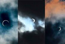 Una belleza lo que se vió del Eclipse Anular en algunas partes del mundo