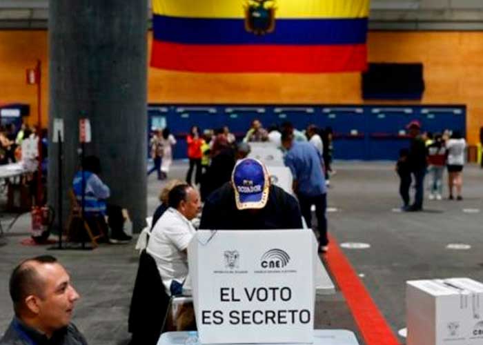 Foto: Elecciones en Ecuador /cortesía