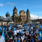 Foto: Protestas en Guatemala /cortesía