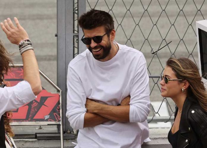 Piqué y Clara Chía piden que no suene Shakira cuando andan de fiesta