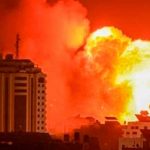 Foto: Fuertes ataques Israelíes contra Gaza /cortesía