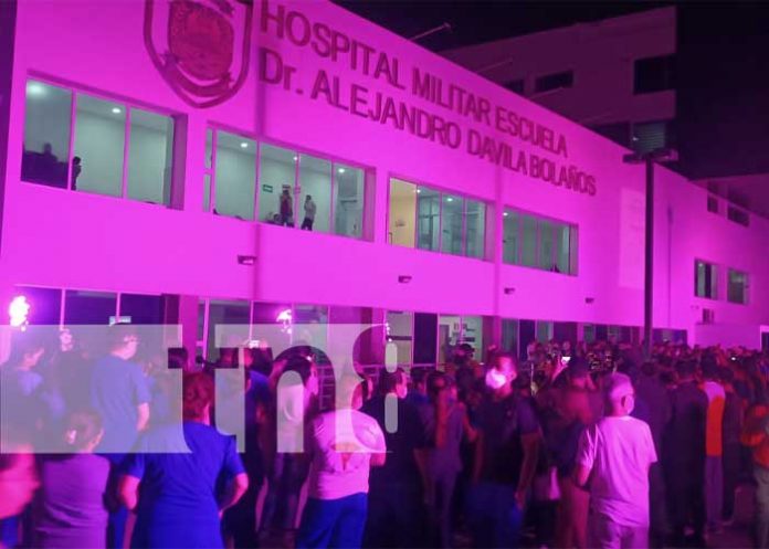 Hospital Militar se viste de rosa, en el día internacional de la lucha contra el cáncer de mama