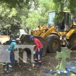 Fotos: ¡Casi listos! Embellecen los cementerios previo al día de los muertos en Rivas / TN8