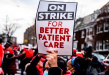 75 mil trabajadores de la salud realizan 3 días de huelgas en EE.UU