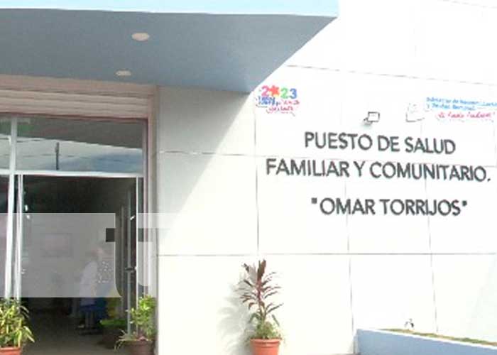 Inauguran puesto de salud Omar Torrijo en el Distrito V de Managua