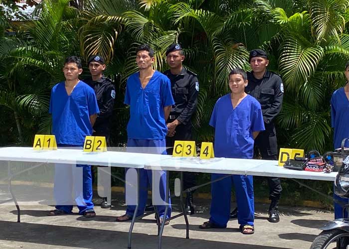 Policía de Nicaragua detiene a más sujetos en Chinandega y Masaya