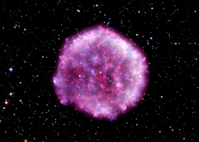 Foto: Primicia astronómica mundial supernova /cortesía
