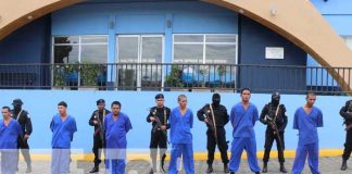 La Policía Nacional de Nicaragua detiene a varios delincuentes en distintos departamentos