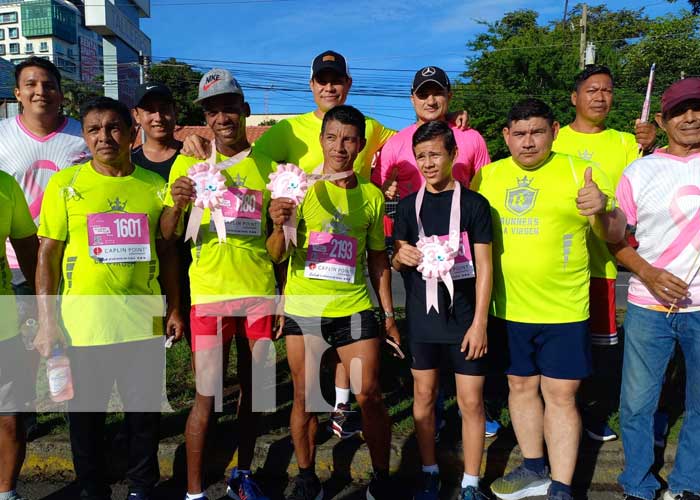 Foto: Quinta edición del maratón "Yo corro por ellas" En prevención del cáncer de mama/TN8