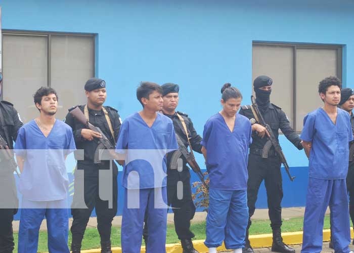 Más sujetos fueron detenidos por la policía al cometer supuestos delitos en Nicaragua