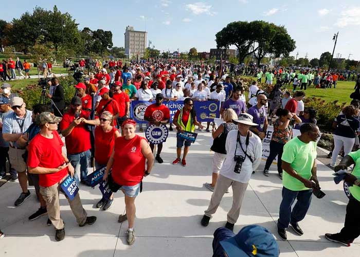 Foto: Huelga en Estados Unidos /cortesía