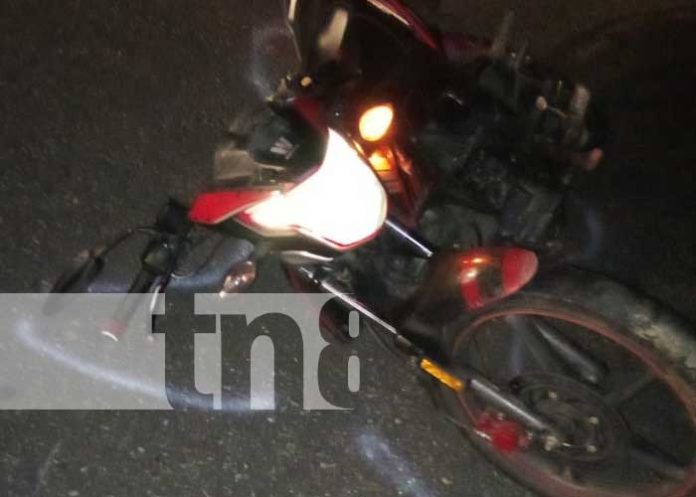 Dos motociclistas involucrados en accidentes en Nueva Segovia