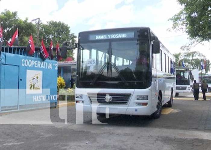 Foto: 117 buses nuevos modernizan y elevan calidad al transporte público en Managua/TN8