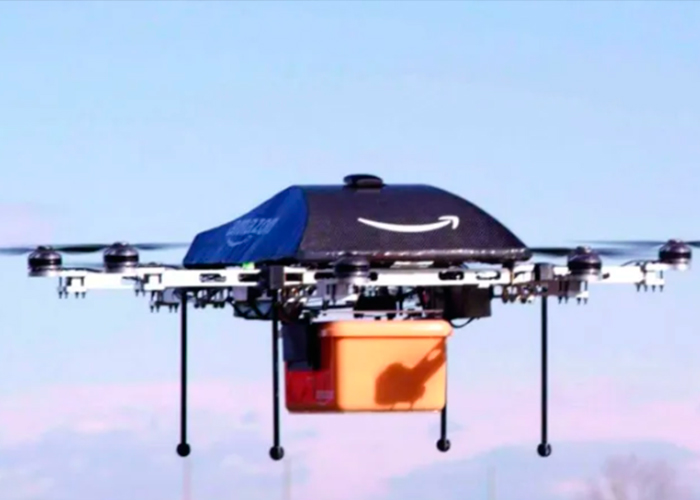 Foto: ¡Amazon revoluciona la entrega! Drones que llegan en menos de una hora/Cortesía
