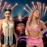 Fotos. Dos influencers nicas en el Tomorrowland Brasil 2023