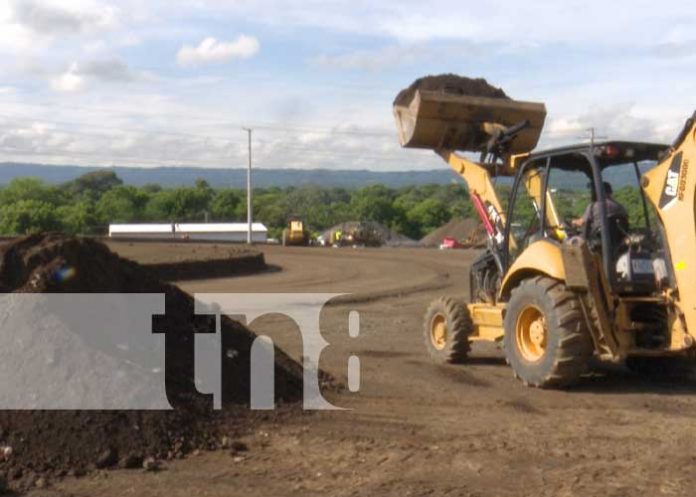 Foto: Construcción de acceso nuevo en Ciudad Sandino / TN8