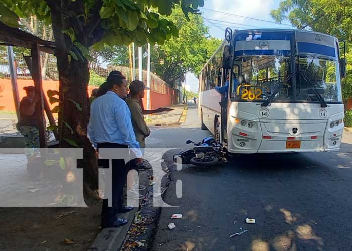Foto: Accidentes a la orden del día en Managua / TN8