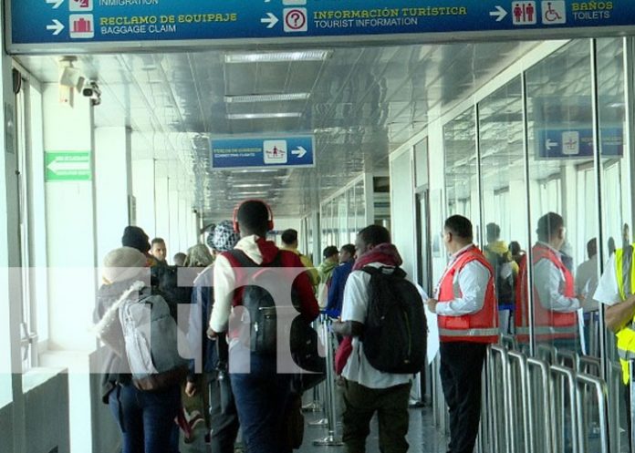 Foto: Operaciones en el aeropuerto internacional de Nicaragua / TN8