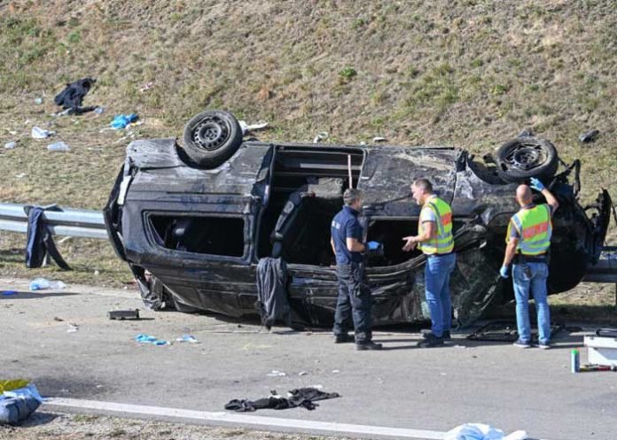 Siete muertos en accidente de minibús en Alemania 