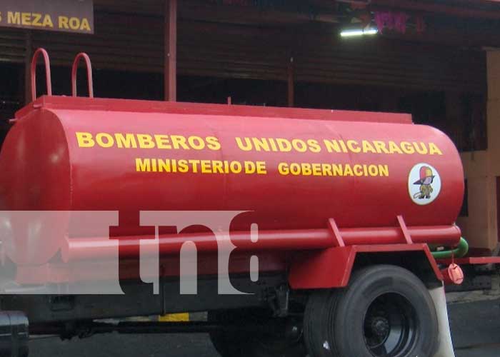 Foto: Nuevos camiones para la estación de bomberos en Ocotal / TN8