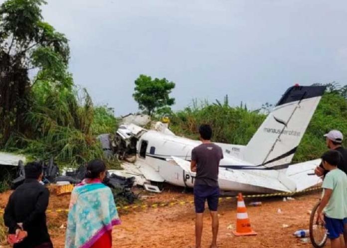 Accidente aéreo en Brasil deja un saldo de 12 muertos