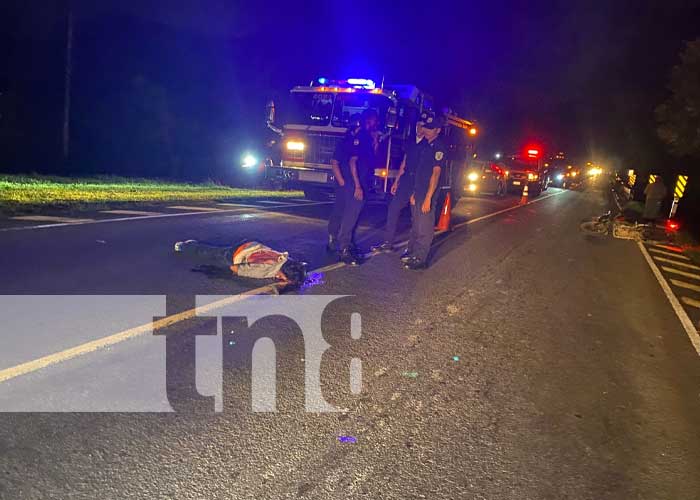 Foto: Accidente de tránsito en Chinandega / TN8