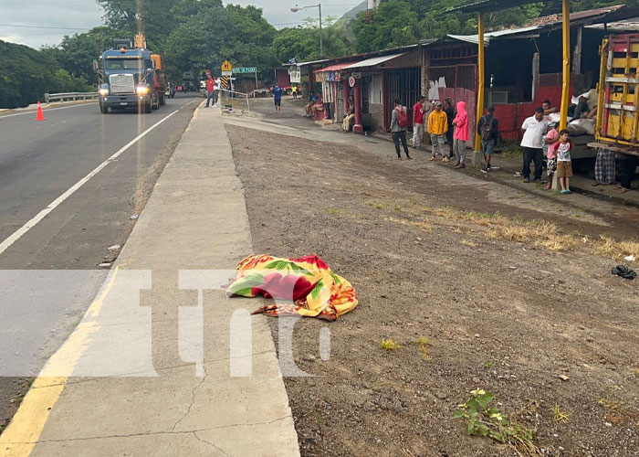 Foto: Mortal accidente de tránsito en Acoyapa, Chontales / TN8