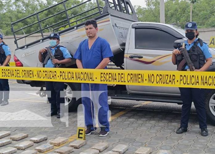 Foto: Incautación de cocaína en Potosí, Rivas / TN8