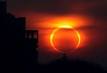 Foto: Eclipse anular de Sol